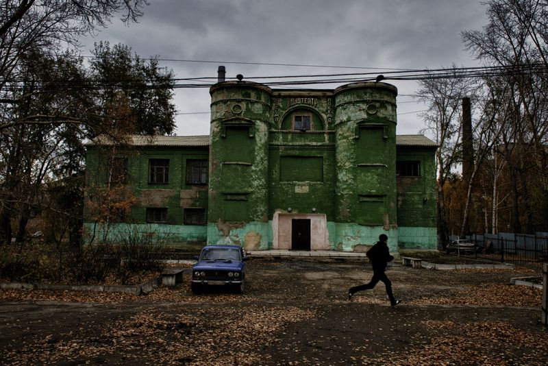 © Pierpaolo Mittica - The neighborhood that was downwind of the plant was evacuated a few years ago. now lies abandoned and in total decay.