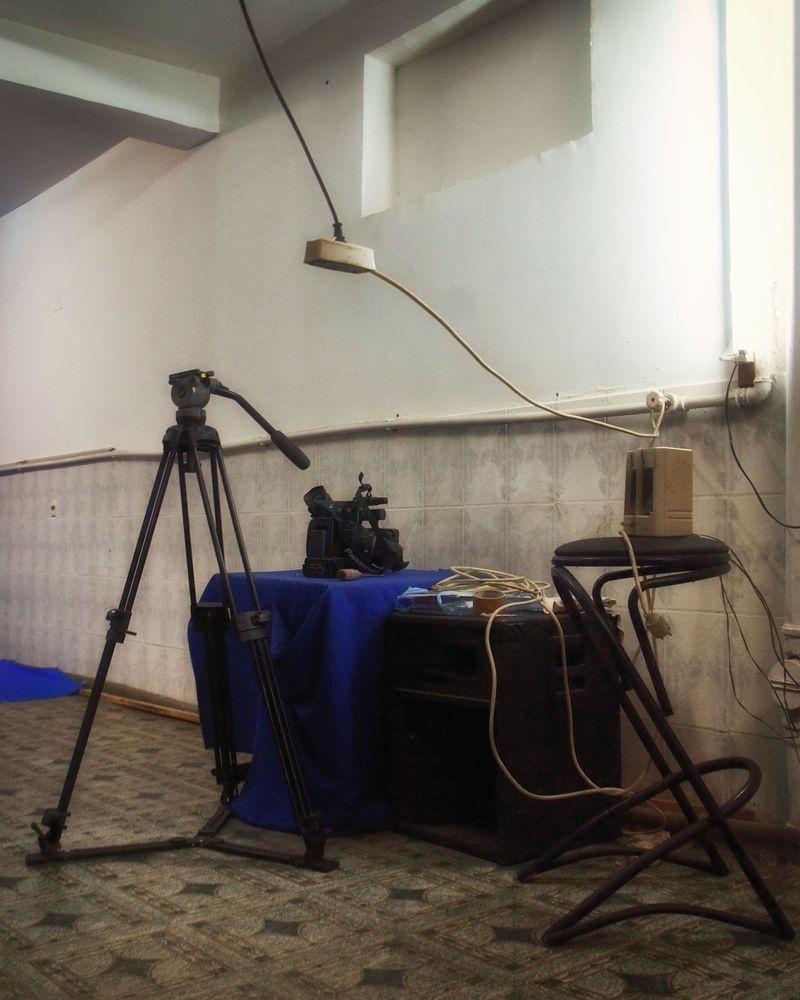 © Davide Palmisano - the technical equipment available to the television network are simple and often outdated, yet efficient