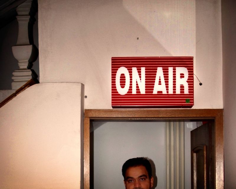 © Davide Palmisano - the entrance of the TV studios, located underground
