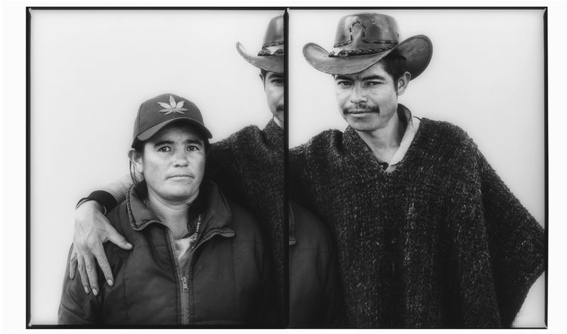 © Dani Bastidas - La Pareja // Marta Senet Chaparro, 34 years old. Miguel Leguizamon Martinez, 40 years old. Aquitania - Colombia - 2017