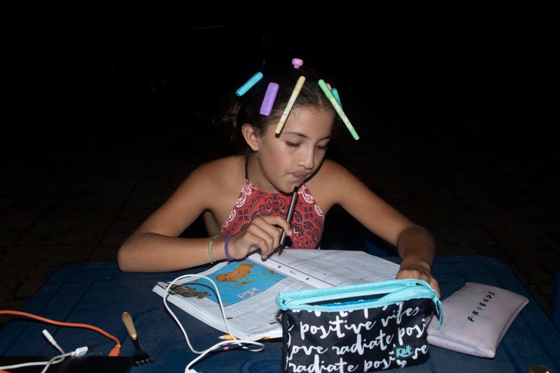 © Juanita Escobar - “HOME SCHOOL, an eternal video conference, now instead of throwing papers to the teacher I throw a virus.” Sarai