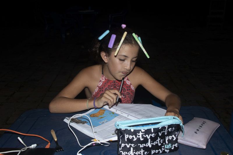 © Juanita Escobar - “HOME SCHOOL, an eternal video conference, now instead of throwing papers to the teacher I throw a virus.” Sarai