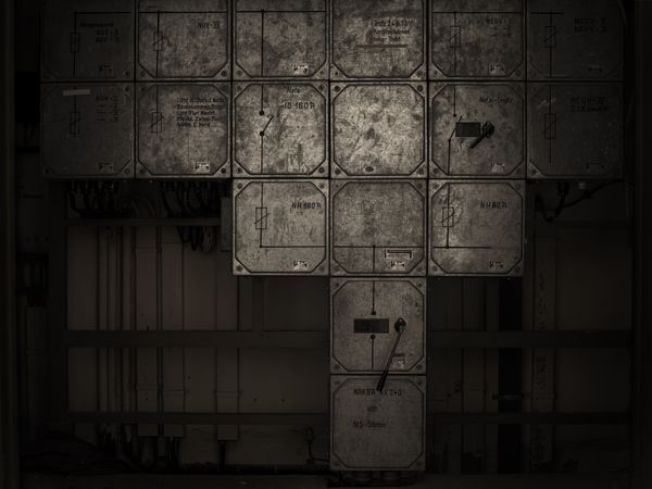 © Karolina Spolniewski - Electric Power station for the hidden prison hospital building.