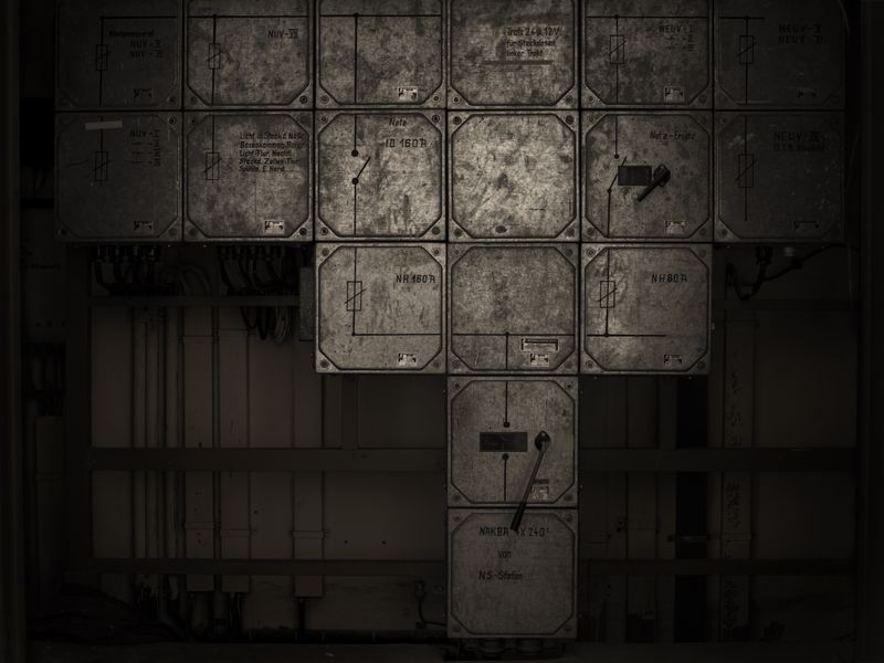 © Karolina Spolniewski - Electric Power station for the hidden prison hospital building.
