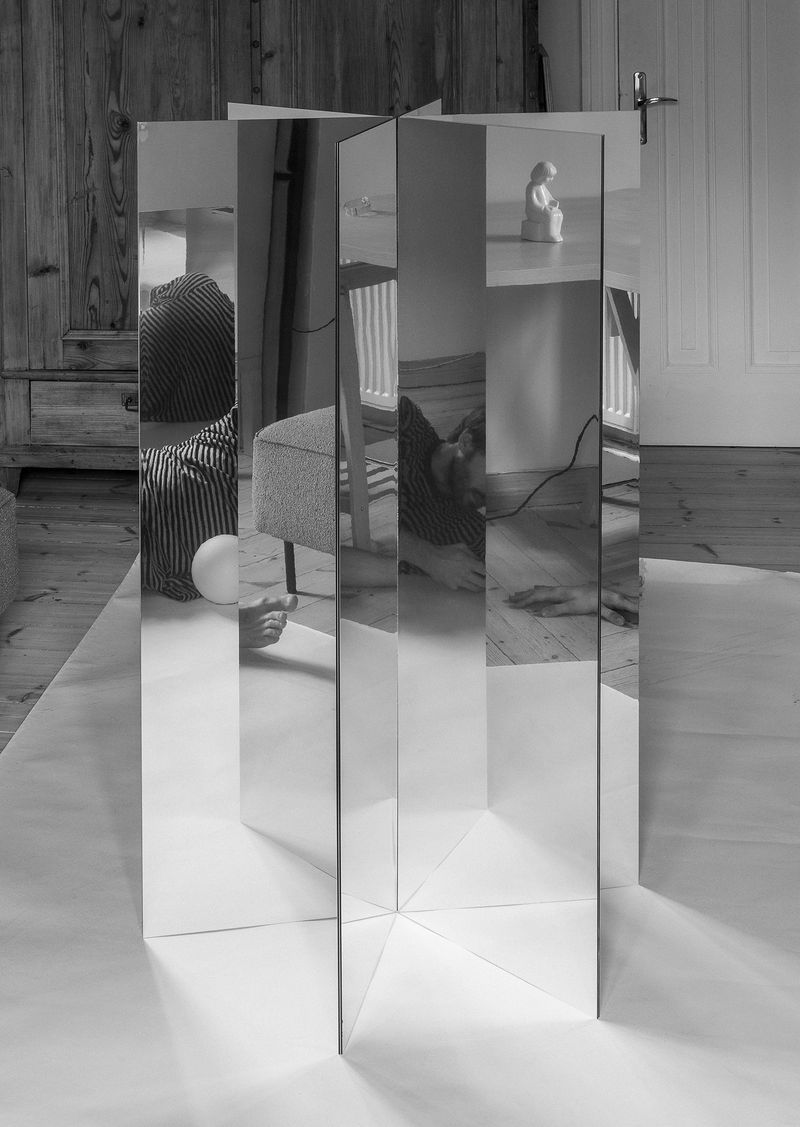 © Pauls Rietums - Image from the Looking at My Nape Using Two Mirrors photography project