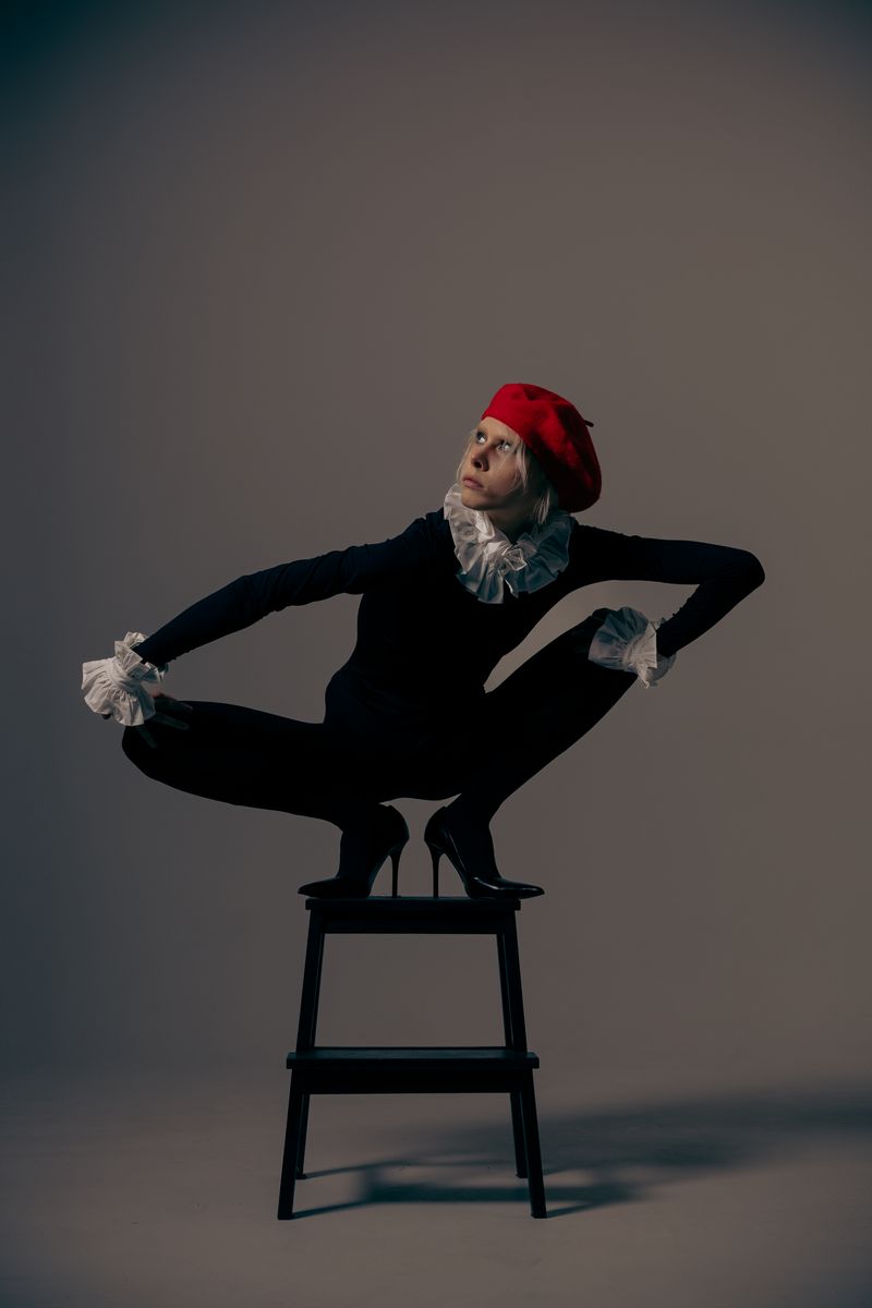 © Azimova - Image from the Pierrot in Red: A Silent Interlude photography project