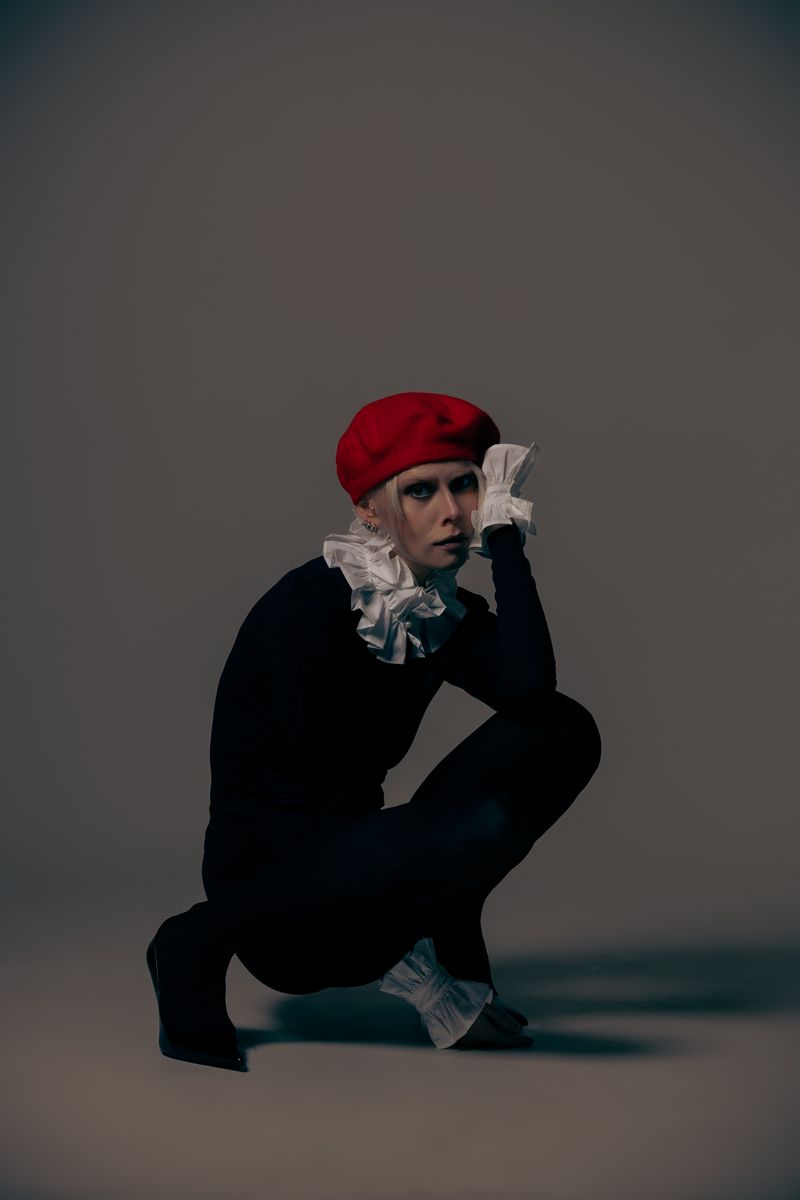 © Azimova - Image from the Pierrot in Red: A Silent Interlude photography project