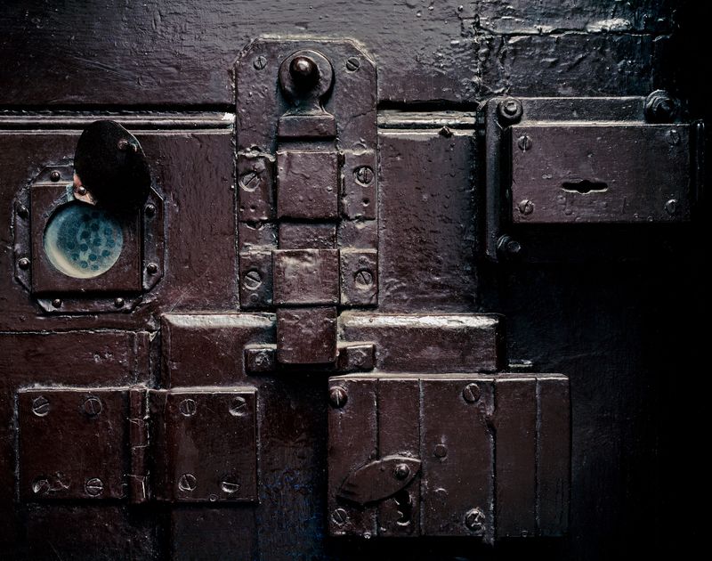 © Daniel Kovalovszky - Prison door of the time from Csillag Prison. Szeged, Hungary 2017.