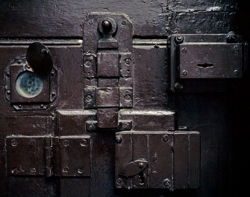 © Daniel Kovalovszky - Prison door of the time from Csillag Prison. Szeged, Hungary 2017.
