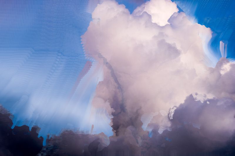 © Hilde Maassen - Image from the Clouds revealed, in dialogue with the photographic medium photography project