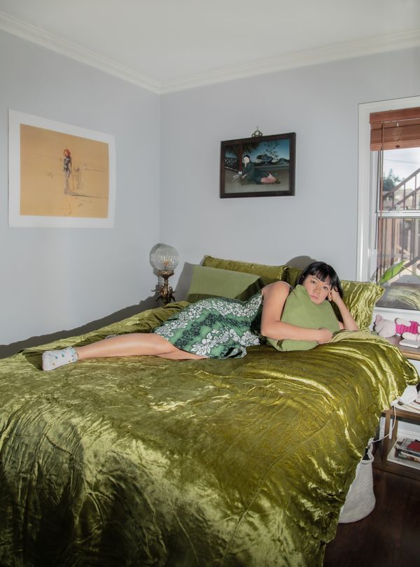 © Leafy Yun Ye - Portrait of Marissa in her bedroom in Highland Park, Los Angeles, 2023.