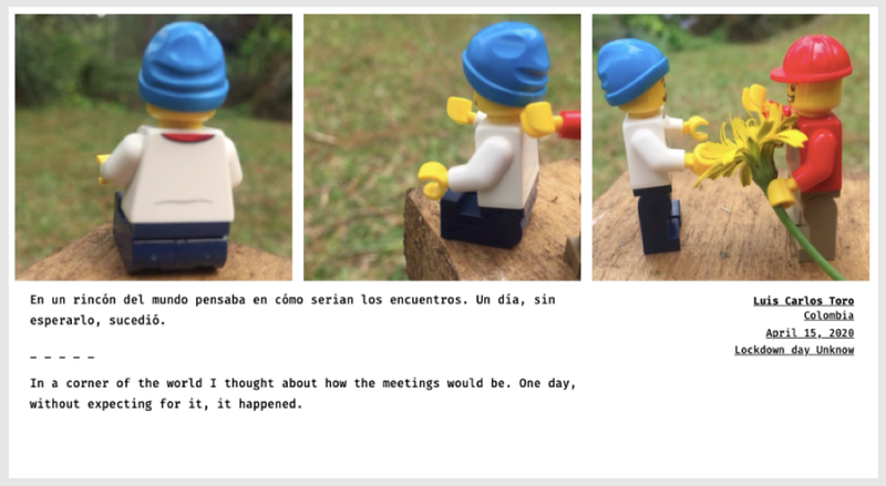 © Sandra Gaudenzi and Sandra Tabares Duque - Image from the Corona Haikus photography project