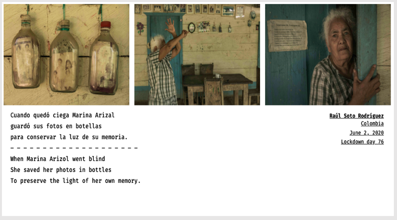 © Sandra Gaudenzi and Sandra Tabares Duque - Image from the Corona Haikus photography project