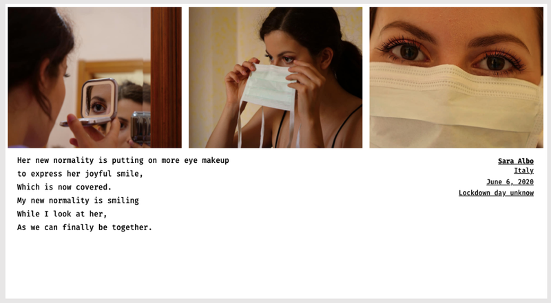 © Sandra Gaudenzi and Sandra Tabares Duque - Image from the Corona Haikus photography project