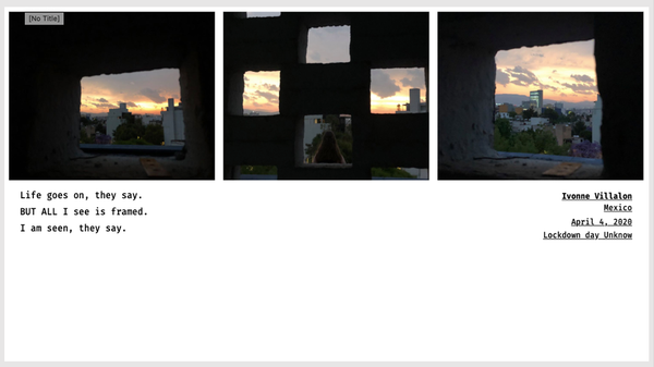 © Sandra Gaudenzi and Sandra Tabares Duque - Image from the Corona Haikus photography project