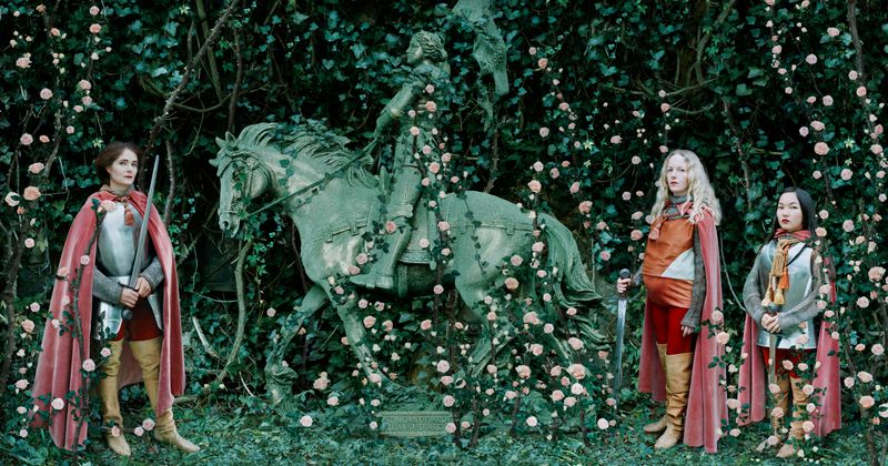 © Helena Blomqvist - "St Joan of Arc", 100x190 cm, 2019.