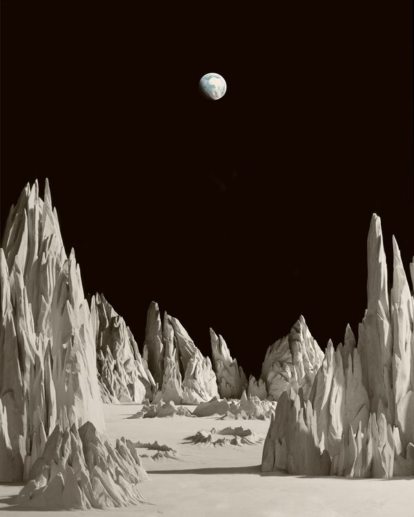 © Helena Blomqvist - "A million Miles Away", 124x100 cm, 2019.