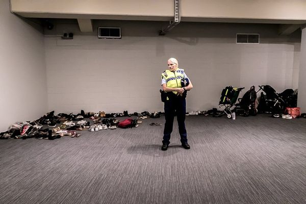 © Serena Stevenson - A strong but soft feminine police presents.