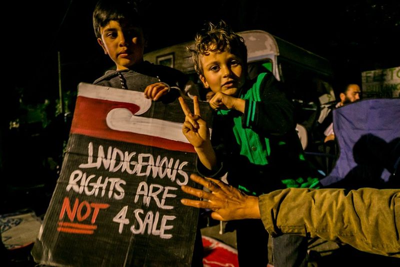 © Serena Stevenson - Our children understand the protest.