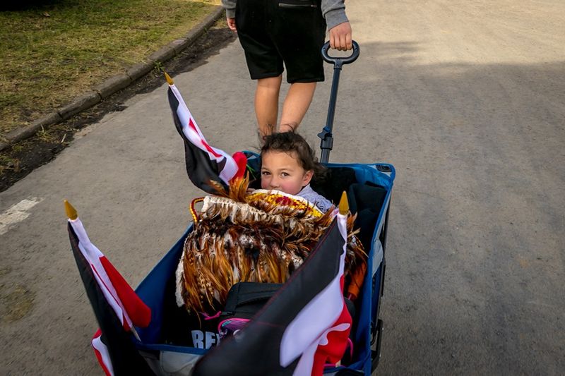 © Serena Stevenson - Protest baby.