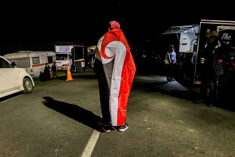 © Serena Stevenson - A long night on the front line.