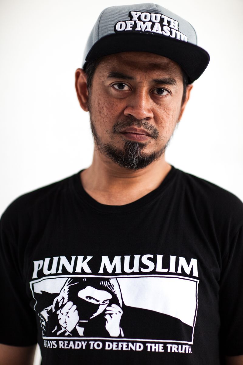 © András Polgár - Image from the Muslim punk photography project