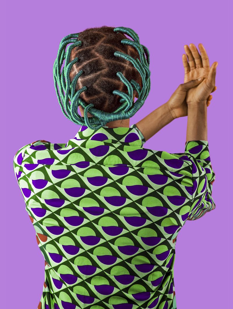 © Medina Dugger - Image from the Chroma: An Ode to J.D. Okhai Ojeikere photography project