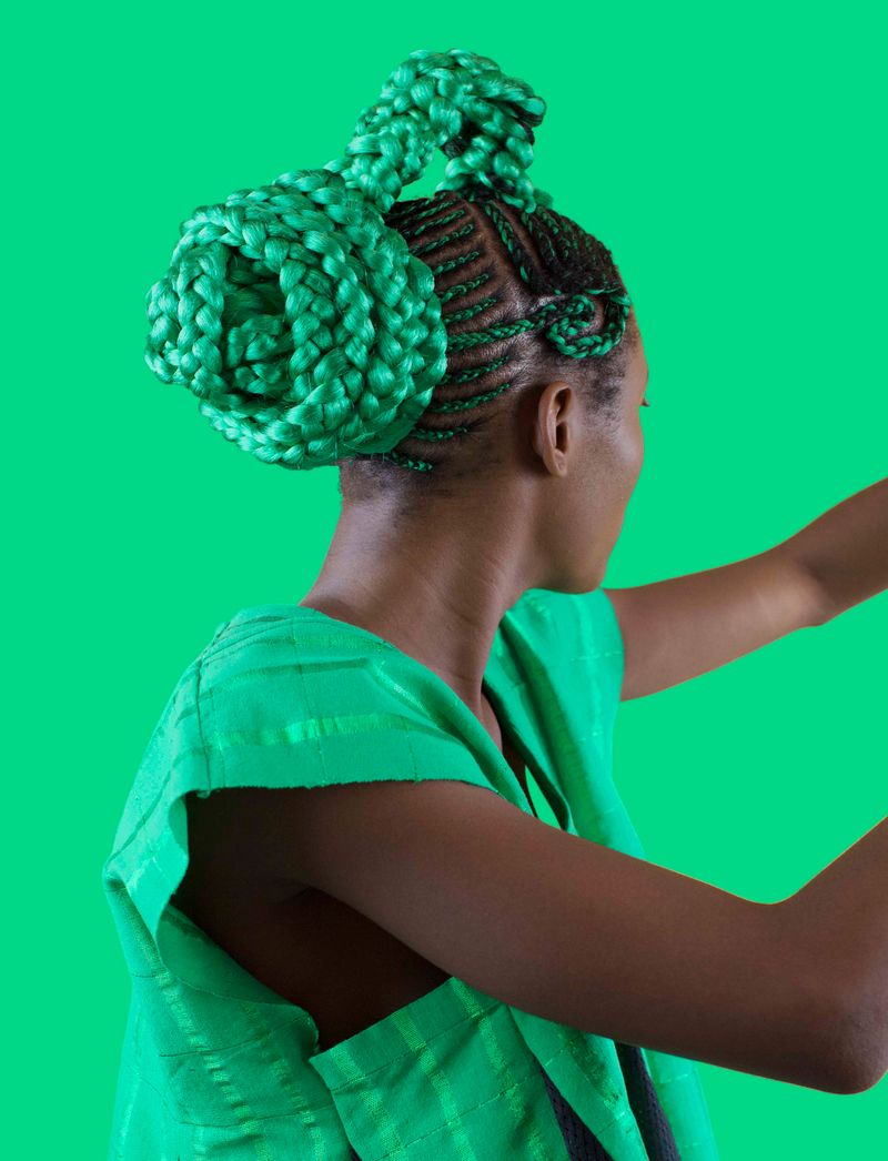 © Medina Dugger - Image from the Chroma: An Ode to J.D. Okhai Ojeikere photography project