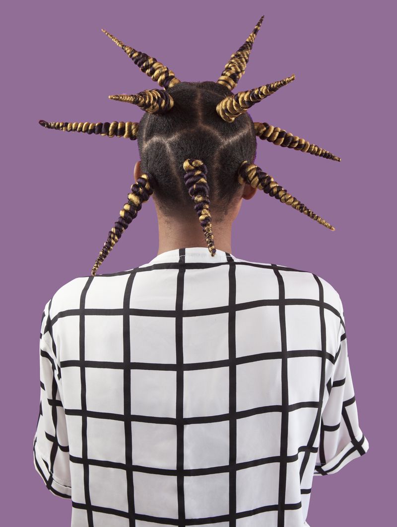 © Medina Dugger - Image from the Chroma: An Ode to J.D. Okhai Ojeikere photography project