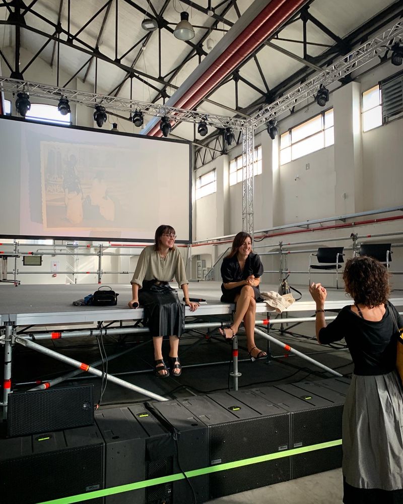Chiara Bardelli Nonino, independent curator and Francesca Marani, Vogue Italia, PhMuseum Days 2022