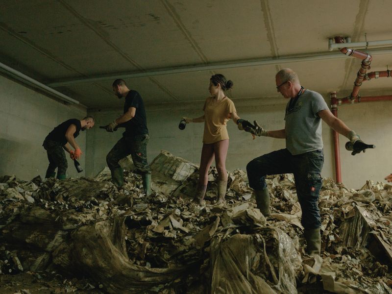 The Flood in Western Germany is DOCKS Collective's response to the shocking event of 2021