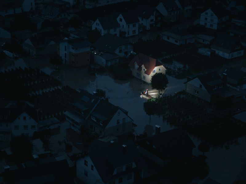 The Flood in Western Germany is DOCKS Collective's response to the shocking event of 2021