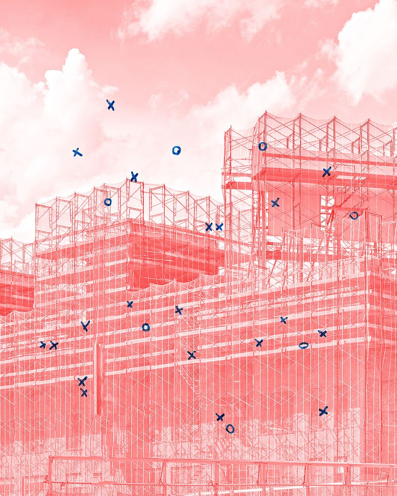 Measuring Marks on the Surface of Urban Space