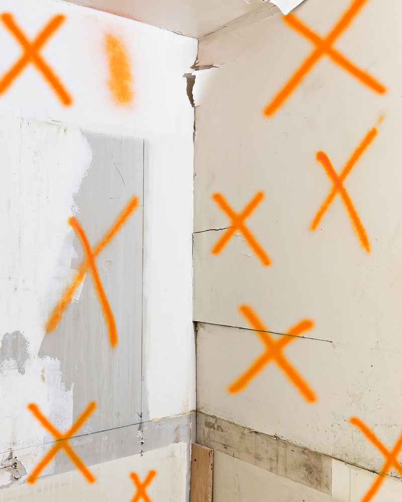 Measuring Marks on the Surface of Urban Space