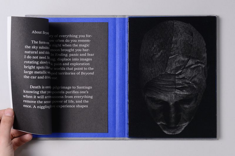© Void. Spread of Leif Sandberg's photobook Beyond the Mirror