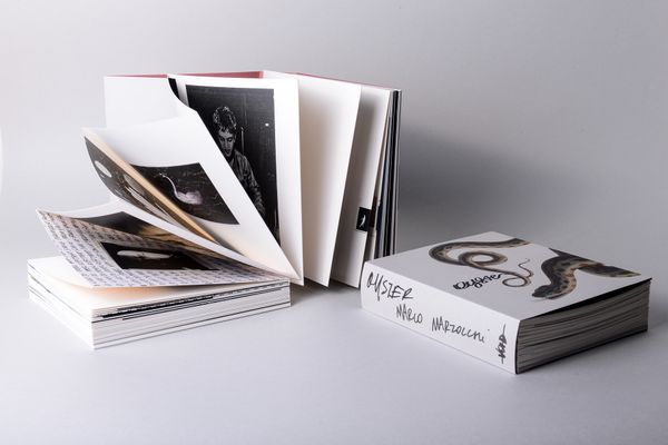© Void. Spread of Marco Marzocchi's photobook Oyster