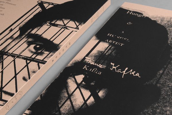 © Void. Front and back covers of the photobook Hunger & A Hunger Artist