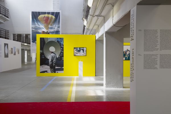 A detail of Spazio Bianco, the main exhibitions venue of PhMuseum Days 2022 © Walter Costa