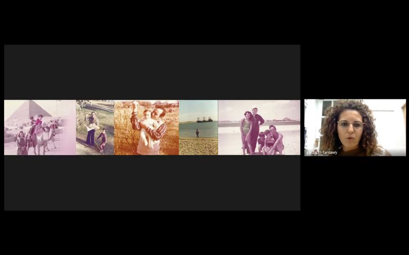 Screenshot from a Seminar by Laura El-Tantawy, CRITICAE 2024/25