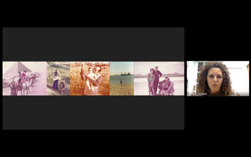 Screenshot from a Seminar by Laura El-Tantawy, CRITICAE 2024/25