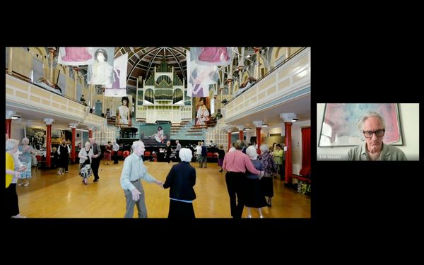 Screenshot from a Seminar by Erik Kessels, CURAE 2024/25