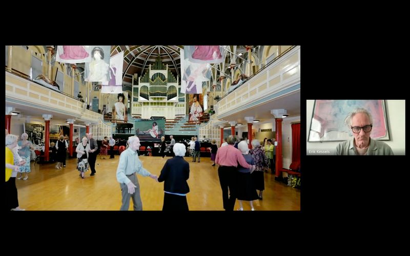 Screenshot from a Seminar by Erik Kessels, CURAE 2024/25