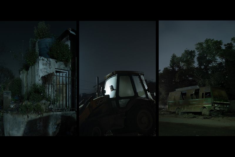 Human Environment Night-time Interactions in Kathmandu