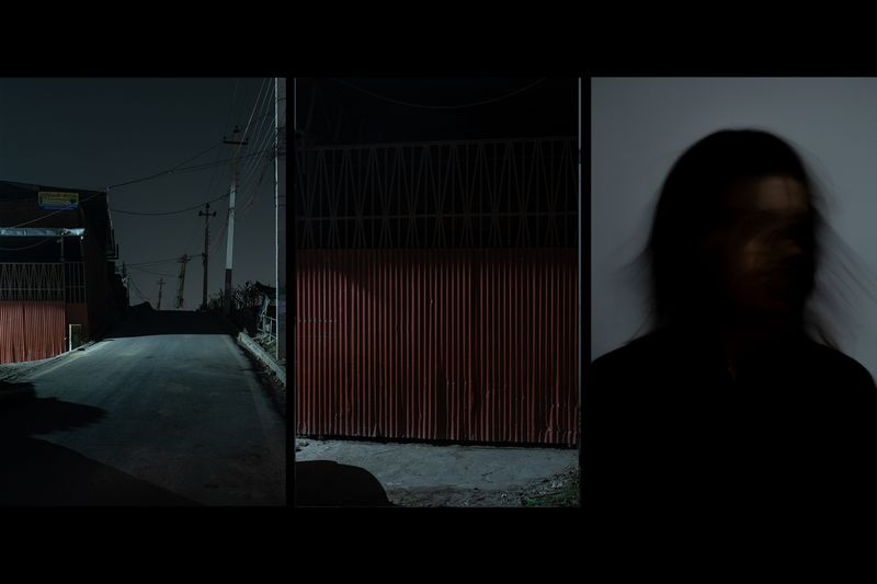 Human Environment Night-time Interactions in Kathmandu