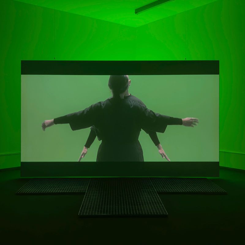 Installation view from the exhibition Decompressed Prism © Salvatore Vitale