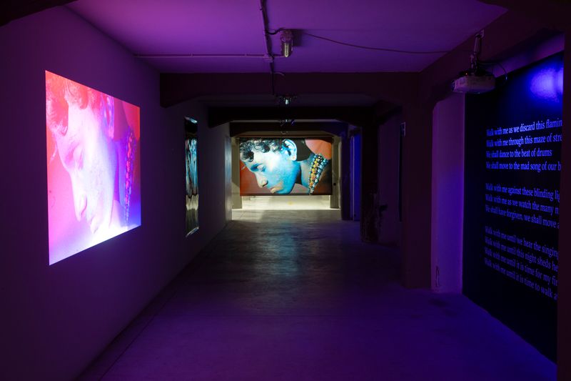 A detail of Vasantha Yogananthan's Afterlife exhibition © PhMuseum