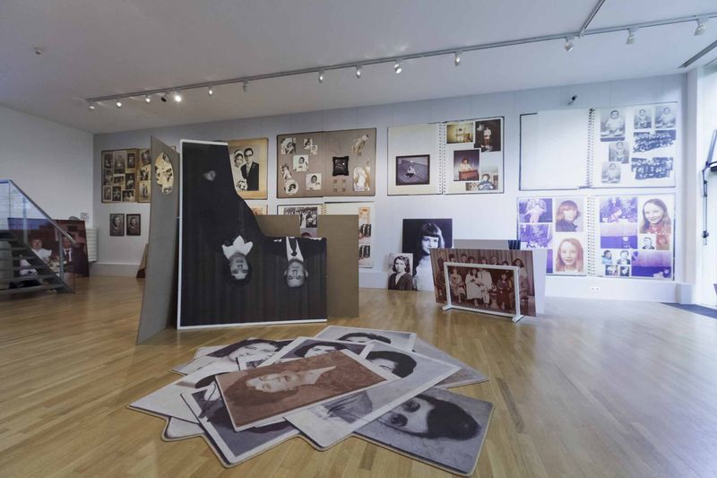 Installation view from the exhibition Album Beauty © Erik Kessels, head professor of Curae 2023/24