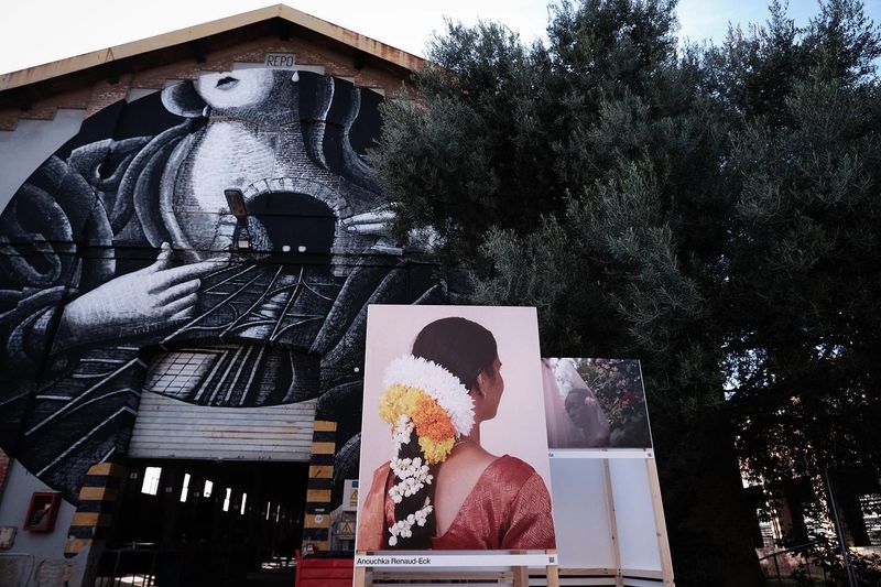 A detail of the collective installation at PhMuseum Days 2021 © PhMuseum