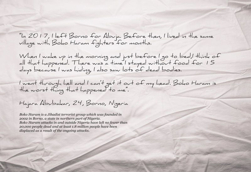 An Abstract Portrayal of Survivors in Nigeria