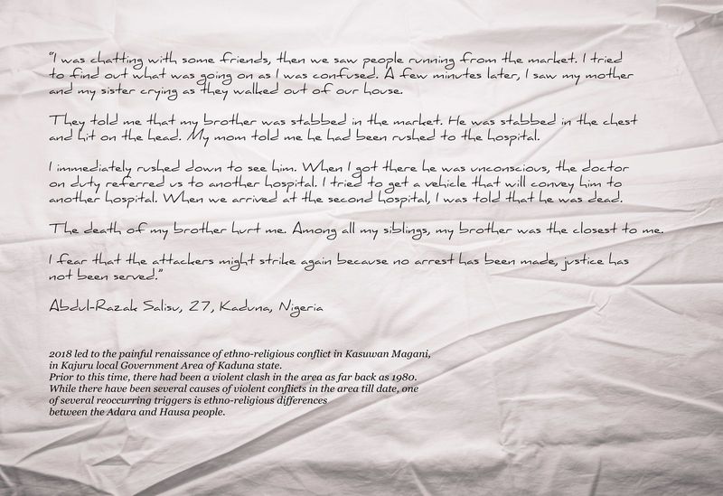 An Abstract Portrayal of Survivors in Nigeria